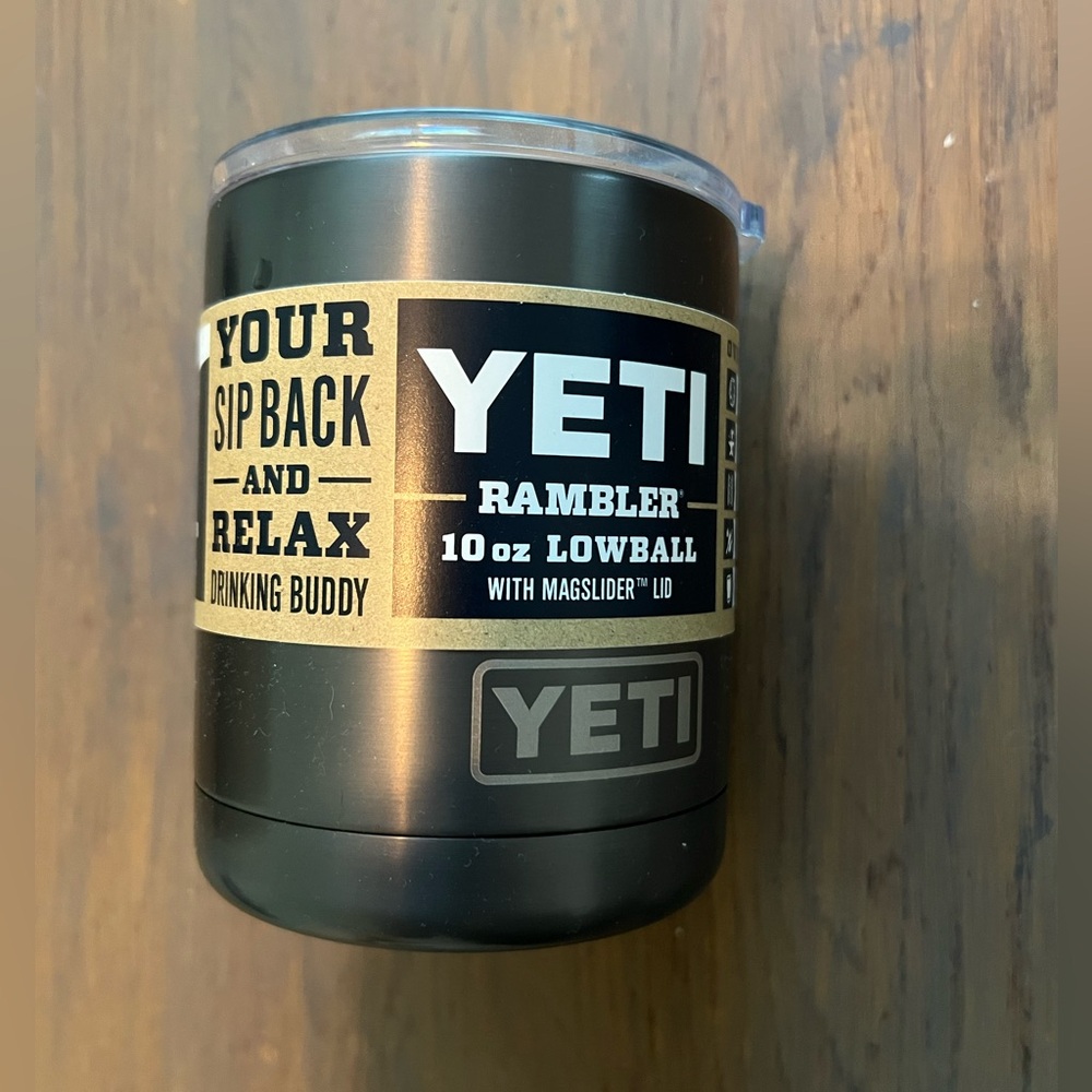 Discontinued NWT Yeti Graphite Lowball Tumbler